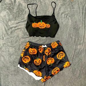 Two piece Halloween pajama set
